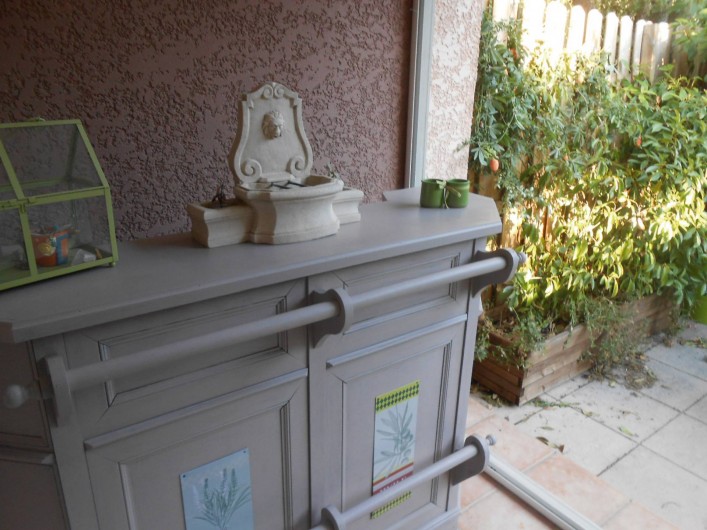 Location de vacances - Villa à Le Puy-Sainte-Réparade - veranda