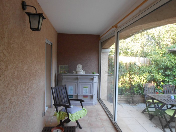 Location de vacances - Villa à Le Puy-Sainte-Réparade - veranda