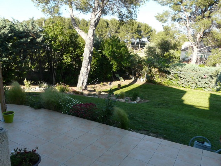 Location de vacances - Chambre d'hôtes à Velaux - Vue chambre