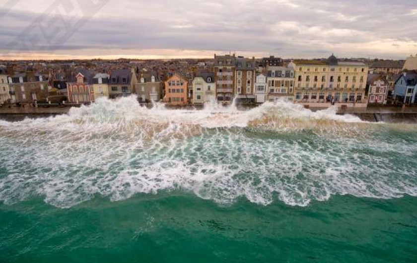 Location de vacances - Studio à Saint-Malo - grande marée