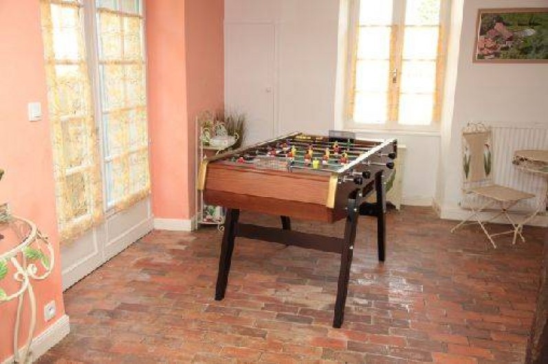 Location de vacances - Gîte à La Jaudonnière - Baby-foot de pro de marque PETIOT