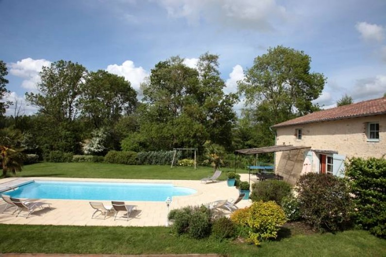 Location de vacances - Gîte à La Jaudonnière - Vue du terrain de boule