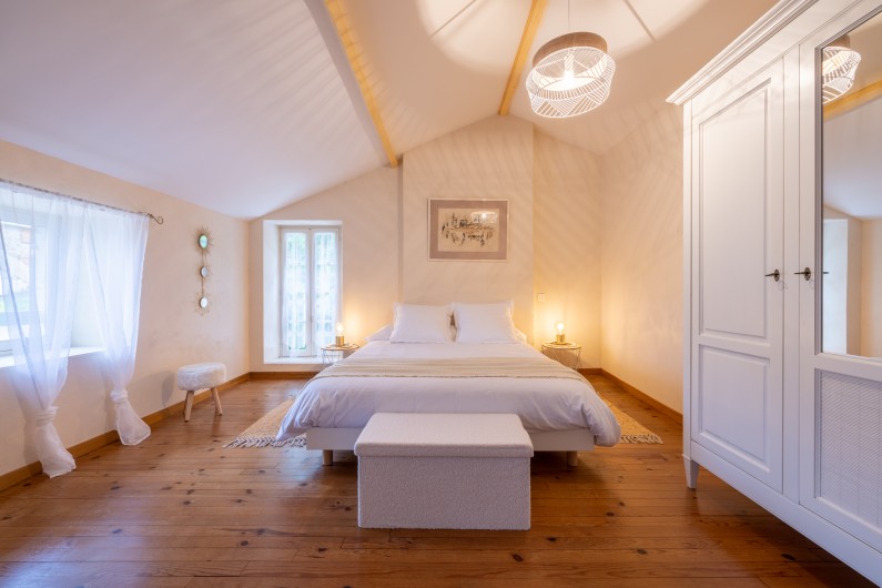 Location de vacances - Gîte à La Jaudonnière - Chambre 2 ( lit 160x200 )