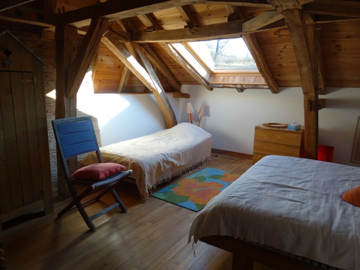 Location de vacances - Gîte à Bourrou - chambre alep