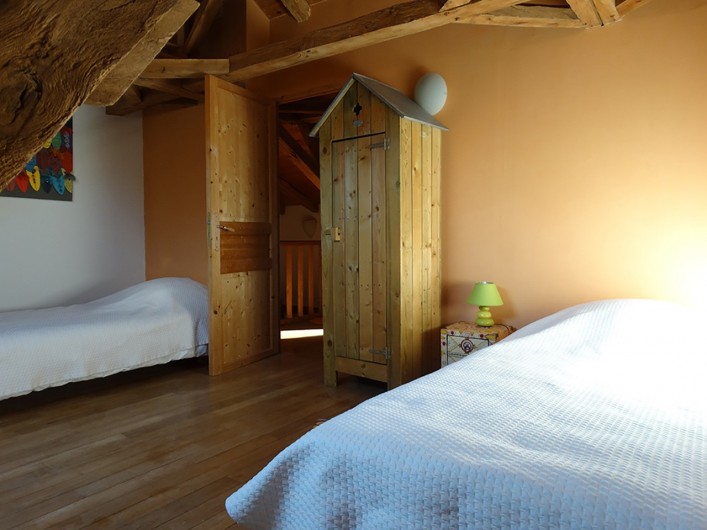 Location de vacances - Gîte à Bourrou - chambre 2 Alep