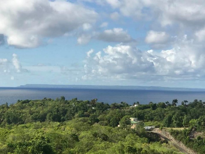 Location de vacances - Gîte à Sainte-Anne - vue sur marie galante des 3 gites