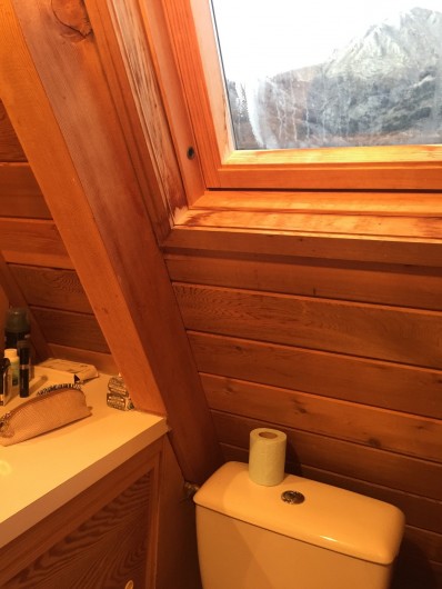 Location de vacances - Chalet à Allos - WC R + 1