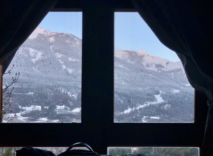 Location de vacances - Chalet à Allos - VUE CHAMBRE PANORAMIQUE