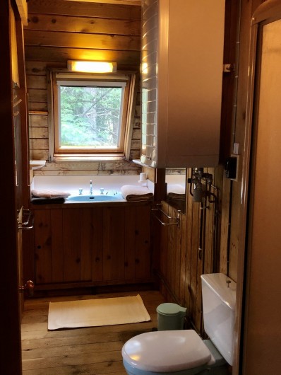 Location de vacances - Chalet à Allos - SALLE D'EAU PRINCIPALE  RCH