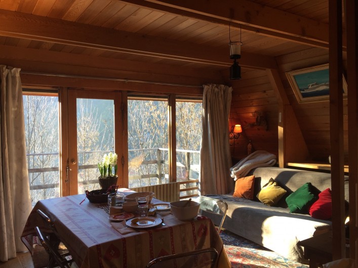 Location de vacances - Chalet à Allos - LIVING ROOM
