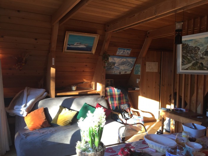 Location de vacances - Chalet à Allos - LIVING ROOM