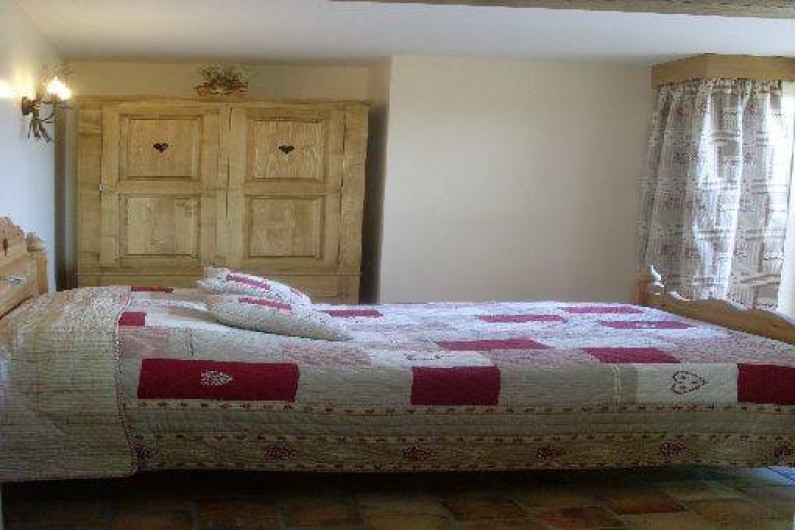 Location de vacances - Gîte à Pourlans - chambre 1 au RDC