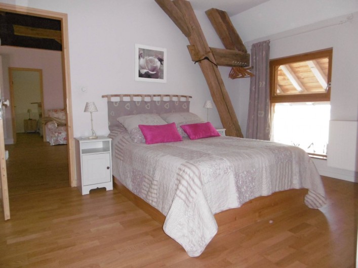 Location de vacances - Gîte à Pourlans - chambre 4 au 1er étage