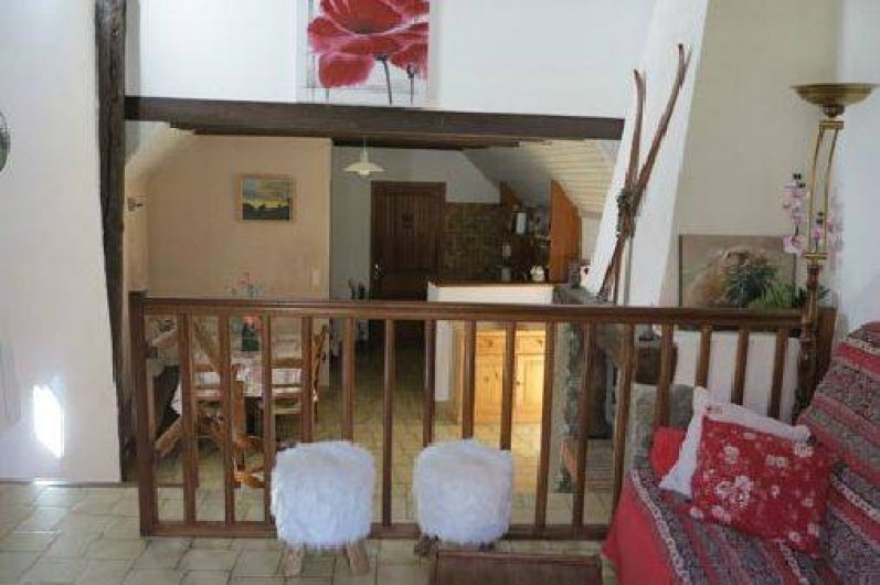 Location de vacances - Gîte à Saint-Pierre-de-Nogaret - Vue en entrante dans le gîte