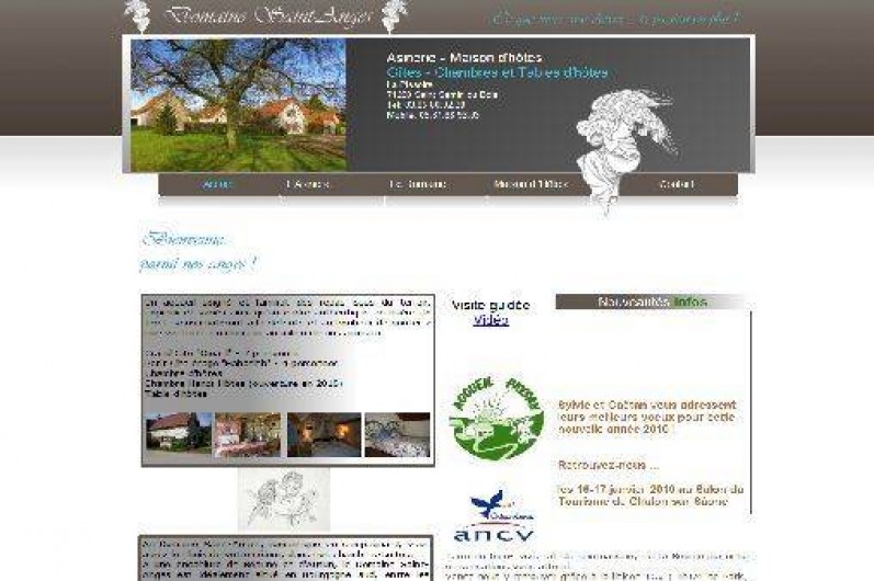 Location de vacances - Gîte à Saint-Sernin-du-Bois