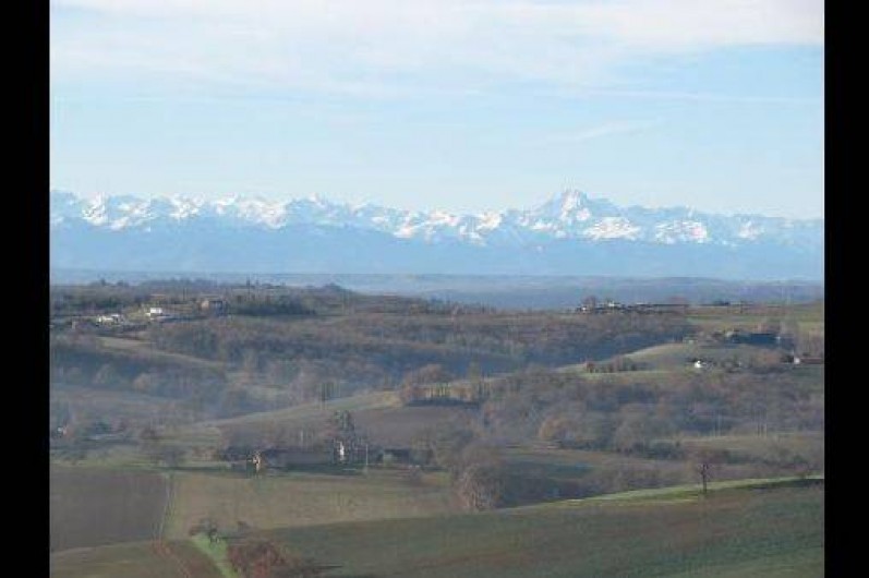 Location de vacances - Maison - Villa à Tournan - Un autre panorama pris en hiver en milieu de matinée.