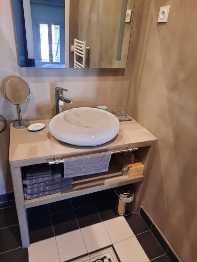 Location de vacances - Appartement à Montagnac - La salle d'eau