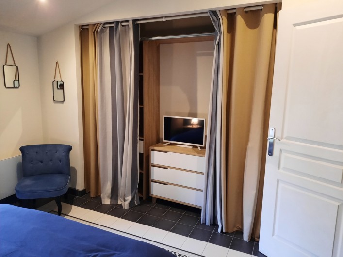 Location de vacances - Appartement à Montagnac - Le dressing