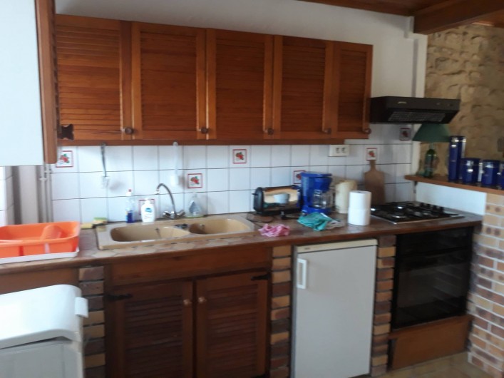 Location de vacances - Appartement à Sainte-Marie-du-Mont - cuisine
