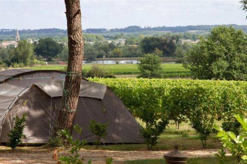 Location de vacances - Camping à Petit-Palais-et-Cornemps