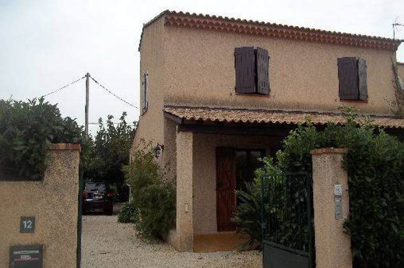 Location de vacances - Villa à Hyères - entrée