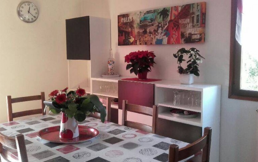 Location de vacances - Villa à Hyères - salle à manger