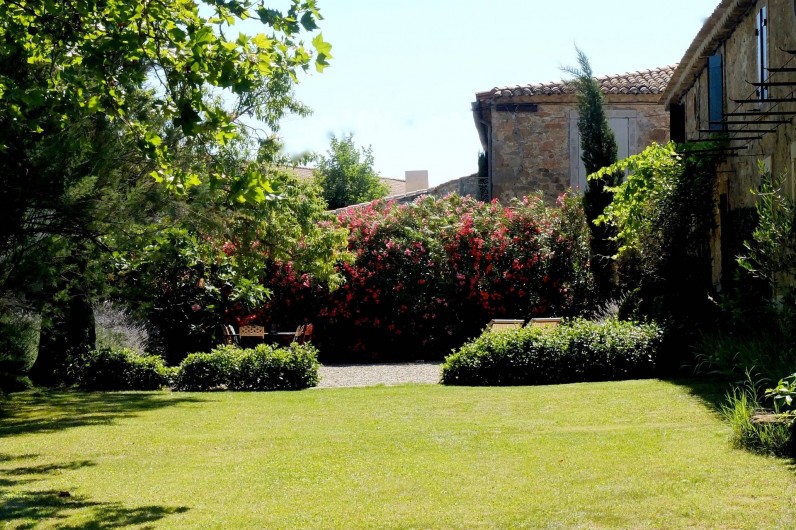 Location de vacances - Gîte à Montlaur - Le jardin