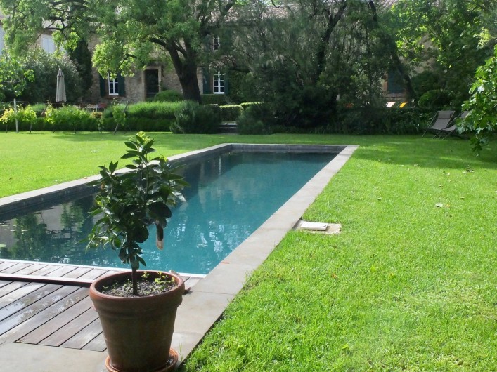 Location de vacances - Gîte à Montlaur - La piscine 12m X 6 m