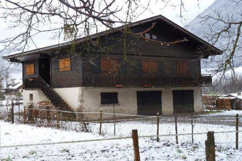 Location de vacances - Chalet à Alex - chalet l'hiver