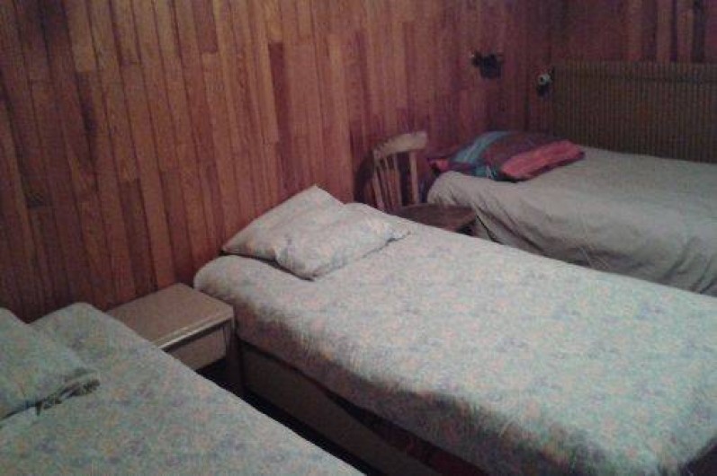 Location de vacances - Chalet à Alex - chambre 3 : 3 lits simples 0.90 cm