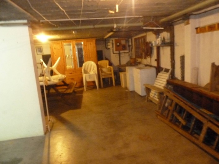 Location de vacances - Chalet à Alex - Garage avec machine à laver, sèche linge lave botte