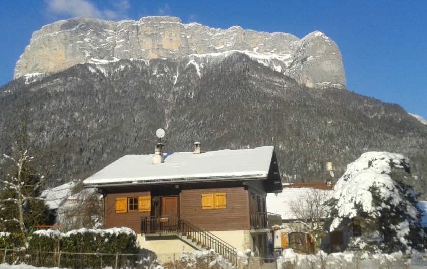 Location de vacances - Chalet à Alex - le chalet au pied du Perthuis