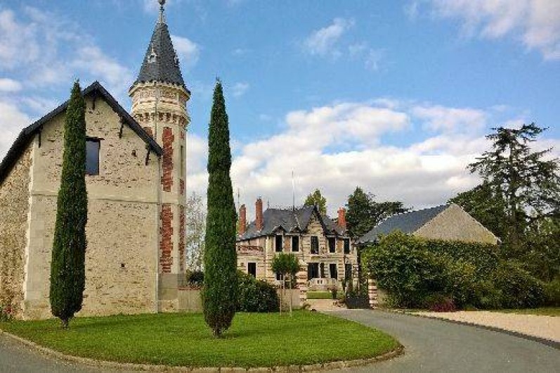 Gite de charme en Anjou avec piscine chauffée à NueilsurLayon dans le