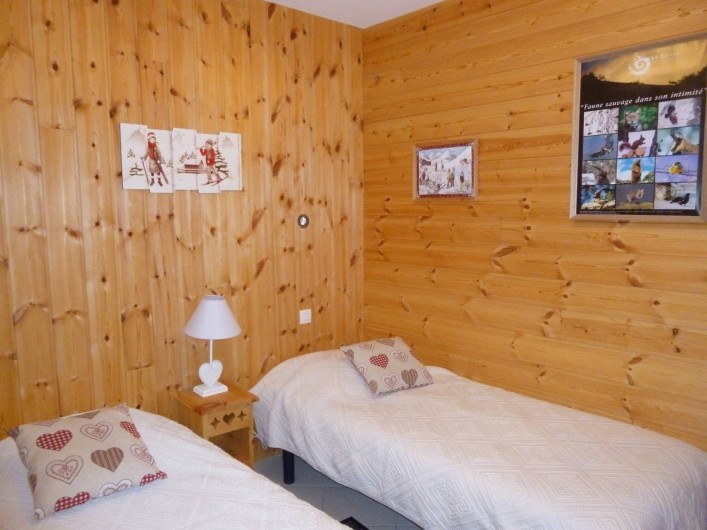 Location de vacances - Maison - Villa à Les Orres - Chambre Nord-Coin Montagne