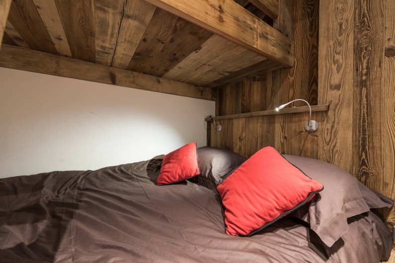 Location de vacances - Appartement à Val-d'Isère - Lit double dans la chambre