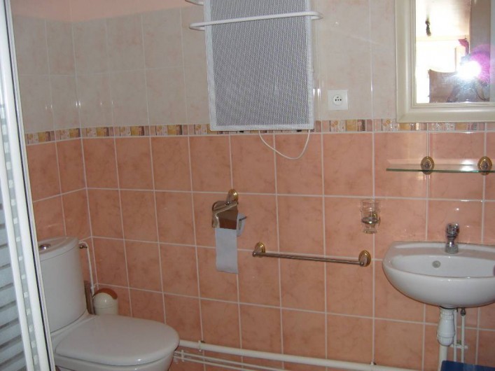 Location de vacances - Gîte à Sainte-Honorine-des-Pertes - Salle d'eau du Gîte C