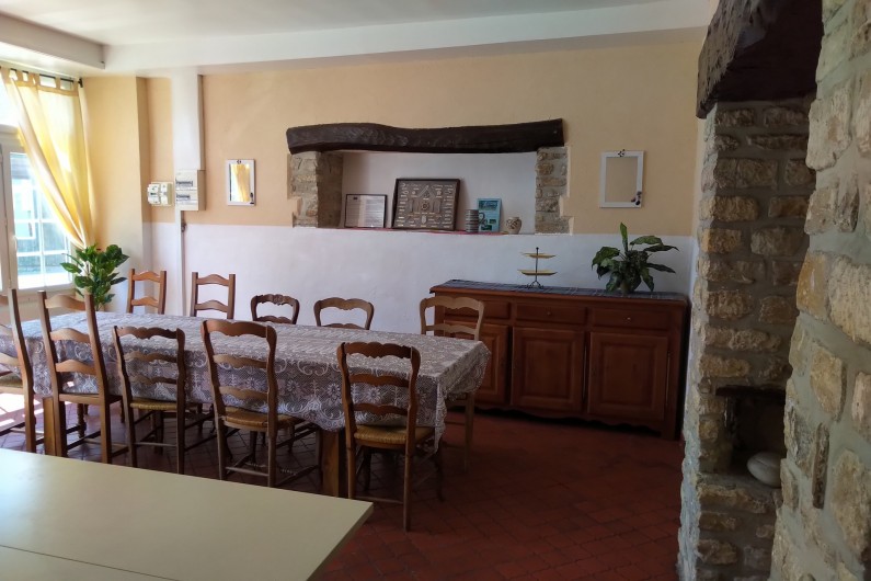 Location de vacances - Gîte à Sainte-Honorine-des-Pertes - Salle à Manger du Gîte B
