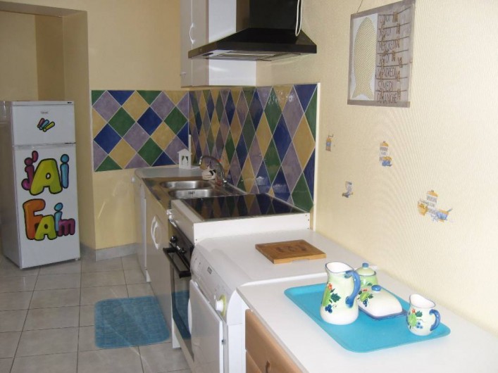 Location de vacances - Gîte à Sainte-Honorine-des-Pertes - Cuisine du Gîte B
