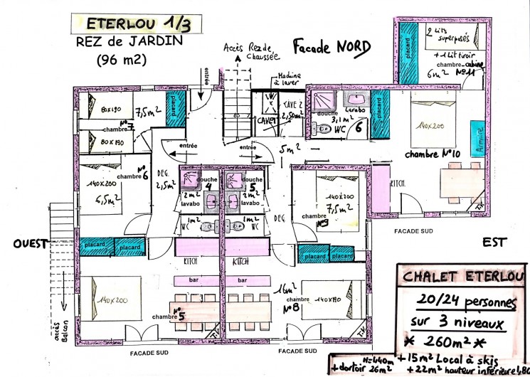 Location de vacances - Chalet à Champagny-en-Vanoise