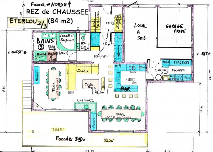 Location de vacances - Chalet à Champagny-en-Vanoise