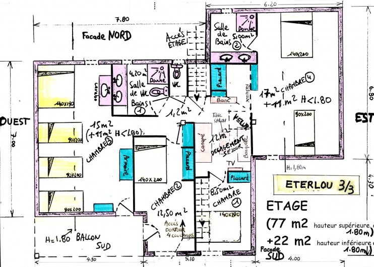 Location de vacances - Chalet à Champagny-en-Vanoise