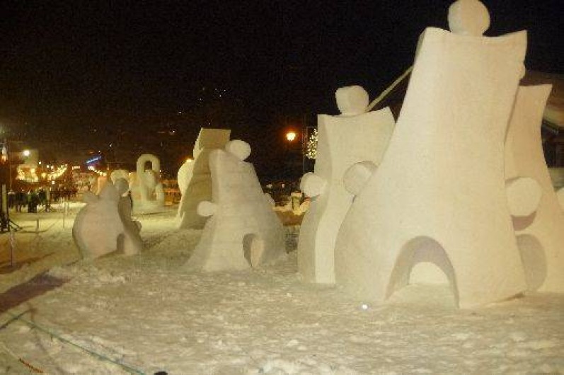 Location de vacances - Appartement à Valloire - SCULPTURES SUR GLACE