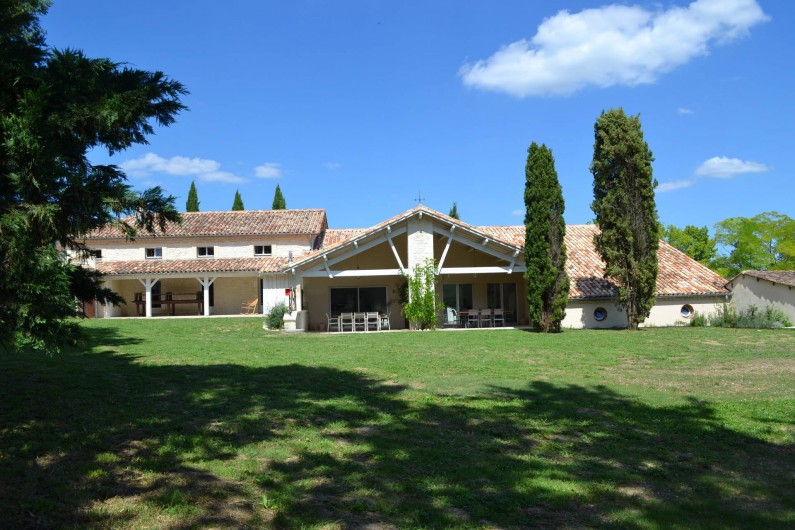 Location de vacances - Gîte à Lougratte - Vue Parc