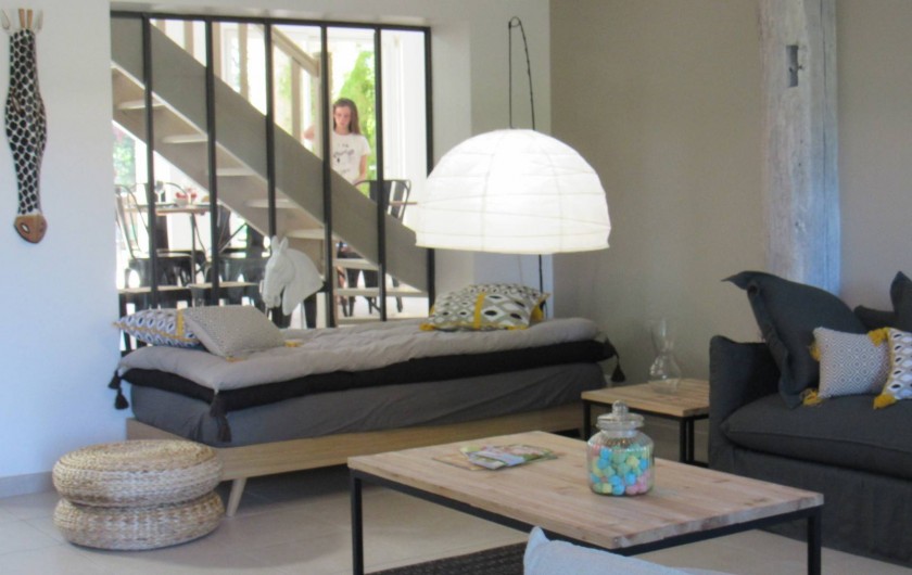 Location de vacances - Gîte à Lougratte - Salon gîte Mac Léo 8 places