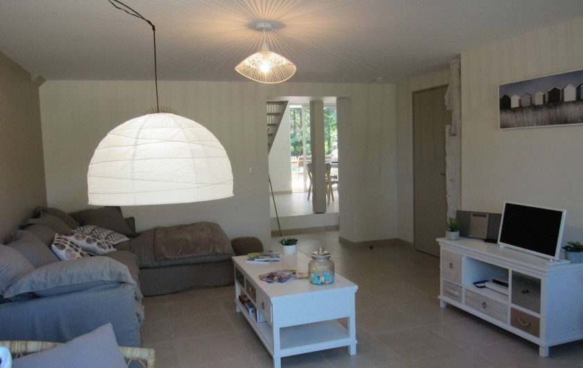 Location de vacances - Gîte à Lougratte - Salon gîte Fakir 6 places