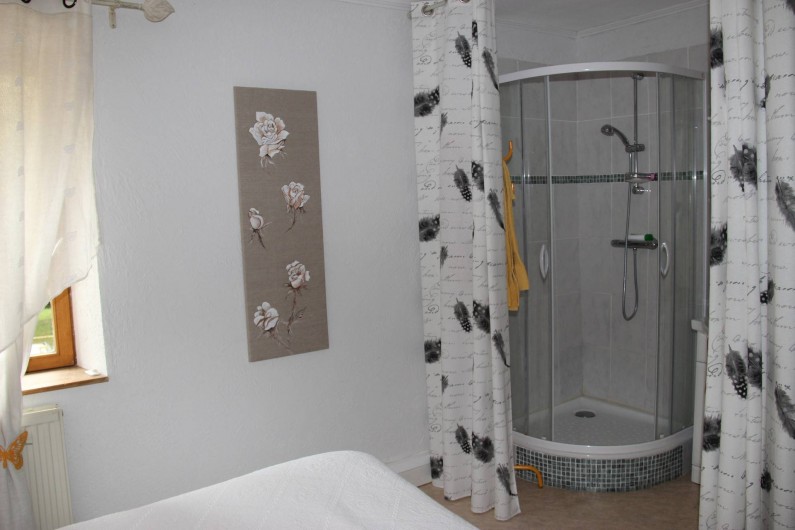 Location de vacances - Chambre d'hôtes à Étoile-sur-Rhône - salle d eau, romance