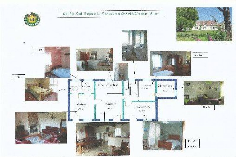 Location de vacances - Gîte à Chavenon