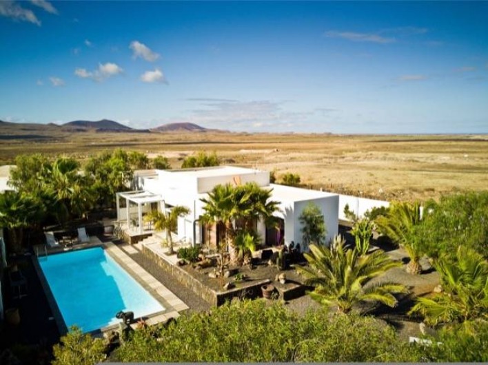 Location de vacances - Villa à Lajares - vue aerienne