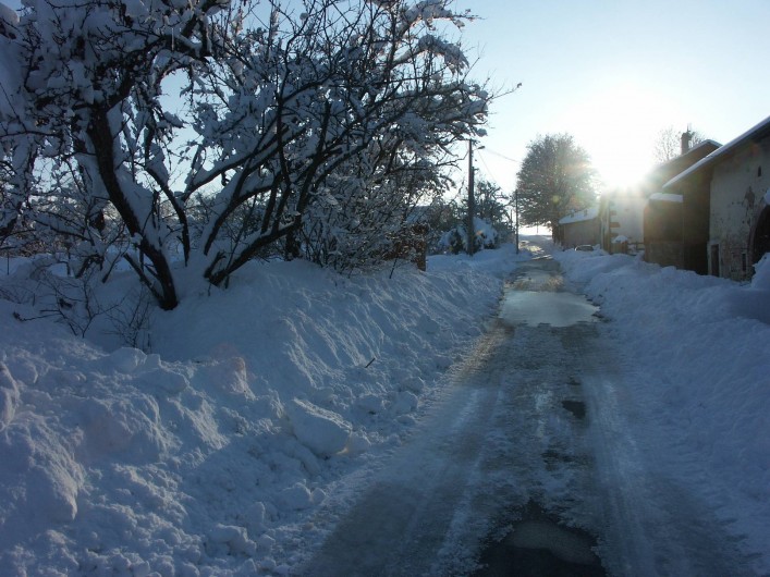 Location de vacances - Gîte à Corcieux - Le Chenel en hiver