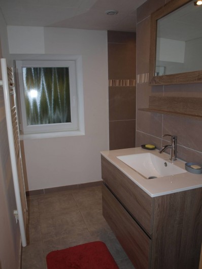 Location de vacances - Gîte à Corcieux - La SdB au RdC